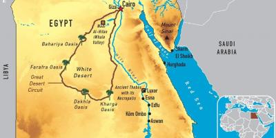 Kaïro kaart wêreld