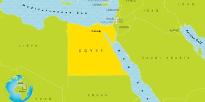 Afrika kaart kaïro
