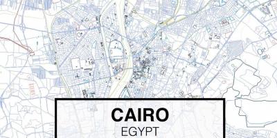 Kaart van kaïro dwg