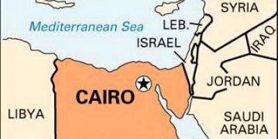 Kaart van kaïro plek